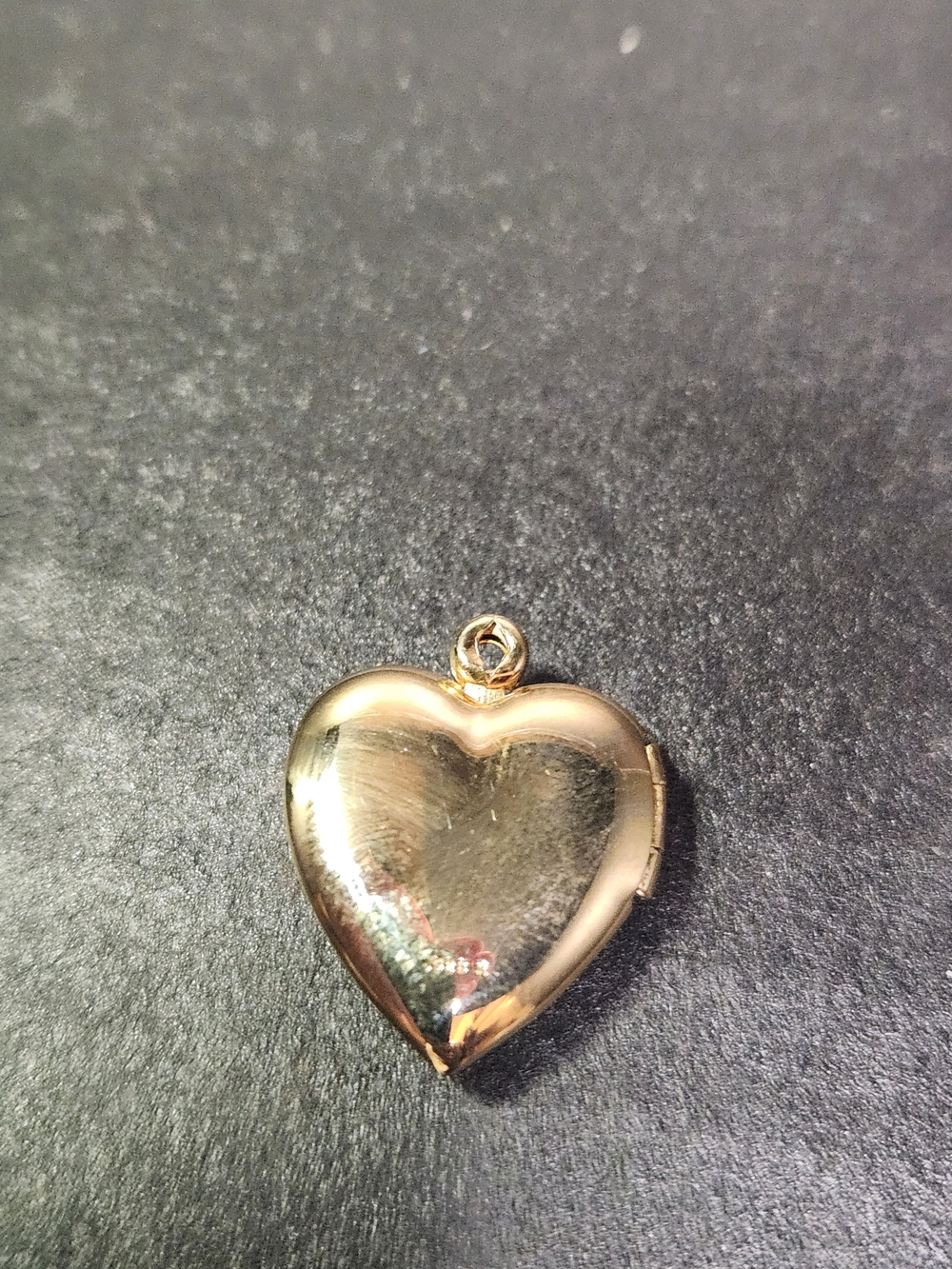 925 Silver Gold Heart Locket Pendant - Elegant Heart-Shaped Jewelry
